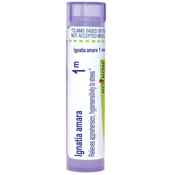 Boiron Ignatia Amara 1M, Homeopathic Medicine for Apprehension, Hypersensitivity To Stress, 80 Pellets