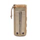 thumbnail image 4 of Bolsa táctica Molle para botella de agua, para uso militar, para viajes al aire libre, acampada, senderismo, pesca, color verde, 4 of 5