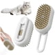 thumbnail image 1 of Pet Grooming Brush Electric Steam Spray Comb Massage Detangler Comb for Dogs Cats - Coffee, 1 of 5