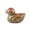 F, variant on Micro Landscape Ornaments Duck Shape Hand-Carved Miniature Sculpture with Unique Crystal Energy Figurine for Desk Car