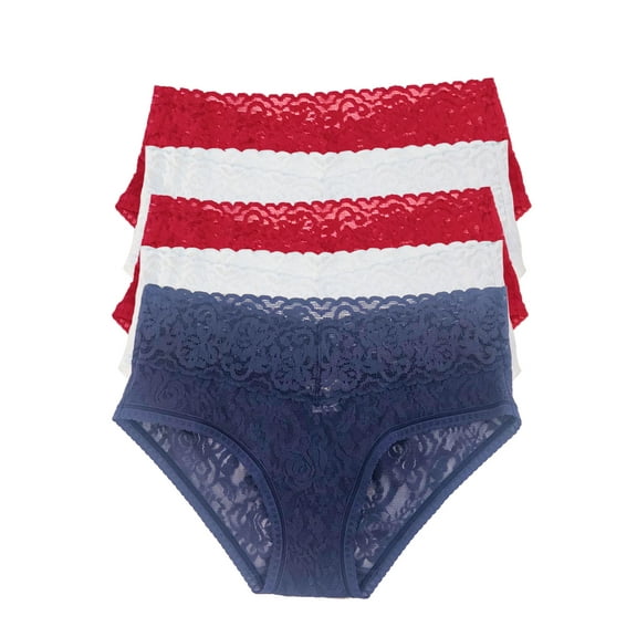 Felina Signature Stretchy Lace Low Rise Hipster 5-Pack | Panty