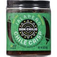 thumbnail image 4 of Don Chilio Mild Jalapeno Mexican Chile Crisp, 5 oz. – Crunchy Sliced Jalapenos Fried Chili Peppers in Hot Seasoned 100% Olive Oil – Keto-Friendly, Vegan, Gluten Free, 4 of 4