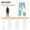 thumbnail image 4 of Picia Three White Geese Womens Soft Woven Cotton Elastic Waistband Sleep Pajama Pant Lounge Sleep Pant With Pockets And Drawstring-XX-Large, 4 of 9