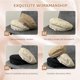 thumbnail image 1 of unbranded Beret De Cuero Beige Estilo Vintage Con Protección El Sol Y Único Para Mujer, 1 of 8