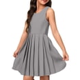thumbnail image 1 of EnJoCho Robe Débardeur Plissée Style Collège pour Filles Automne Performance Jupe Grande Tenue Scolaire Préadolescente Chic, 1 of 5