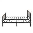 thumbnail image 6 of Cfowner Metal High Black Platform Bed Frame, Support up to 660lbs, No Box Spring Needed, Noise-Free, Easy Assembly-Queen, 6 of 8