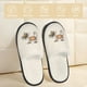 thumbnail image 2 of Fotbe Brown Cat Cartoon Pantuflas Peludas para Mujer con Estampado, Zapatillas de Peluche, Zapatos de Invierno para Casa, Uso Interior y Exterior-Large, 2 of 8