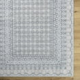thumbnail image 5 of Livabliss x Our PNW Home Rainier Cottage Border Washable Runner Area Rug, 2'7" x 12', White/Pale Blue, 5 of 11