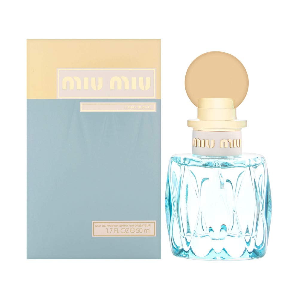 香水(ユニセックス) MIU MIU L'EAU BLEUE EDP SPRAY Miu Miu L'Eau Bleue Eau De Parfum Spray, Floral Fragrance