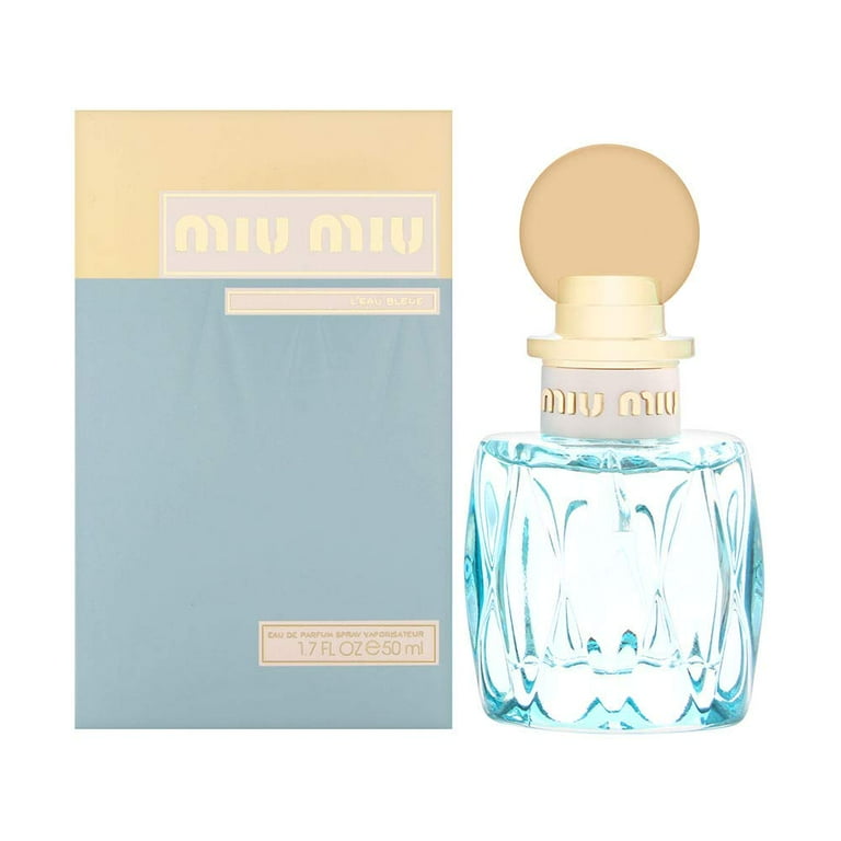 香水(女性用) MIU MIU L'Eau Bleue 50ml EDP Miu Miu L'Eau Bleue Eau De Parfum Spray, Floral Fragrance for