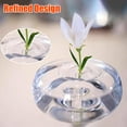 thumbnail image 3 of 2025 Creative Floating Floral Arrangement Holder, 2025 Innovative Floating Flower Display Stand, 10/20/30pcs Clear Acrylic Floating Flower Bowl Stem Holder, Modern Floating Vase Pedestal Stand, 3 of 8