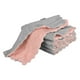 thumbnail image 1 of 6Pcs Toalla de Cocina 9.8" Paño Absorbente de Terciopelo Coral, Gris Rosa, 1 of 5