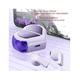 thumbnail image 4 of Auriculares Bluetooth Inalámbricos Con Forma De Corazón Lab.G Morado, 4 of 4