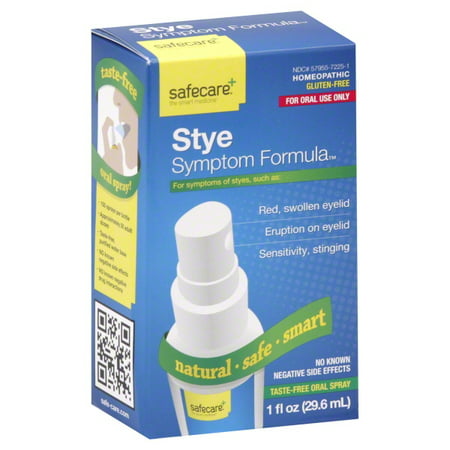 Stye Symptom Formula, Taste Free Oral Spray 1 fl oz (29.6 mL)