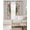 Beige, variant on Pink Tulip Blackout Curtains for Bedroom, Thermal Insulated Window Treatment, Spring Floral Romantic Flowers Rustic Grommet Top Blackout Draperies and Drapes for Basement 27.5"x39" 2 Panels