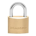 thumbnail image 1 of Candado Master Lock Latón 40Mm Gancho 22Mm 4 Piezas, 1 of 3