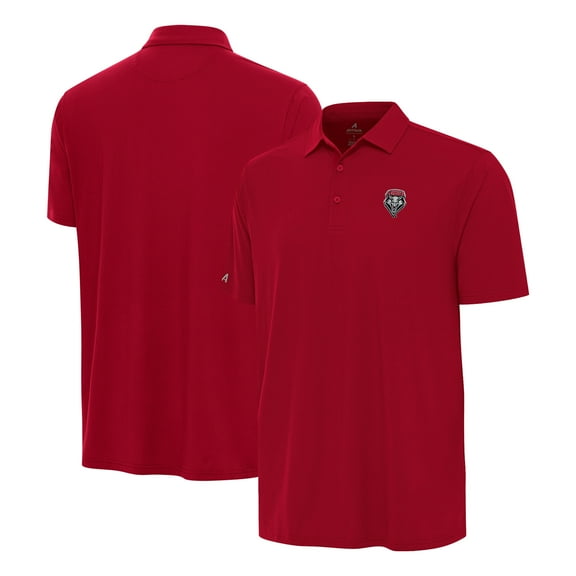 Men's Antigua Cherry New Mexico Lobos Era Polo