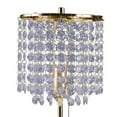 thumbnail image 2 of Furniture of America Gemma Glam Glass and Metal Table Lamp in Gold, 2 of 3