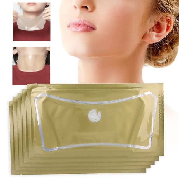 Almohadilla Para El Cuello Eliminación De Arrugas Máscara Para El Cuello Máscara Para El Cuello Con Colágeno 5 Piezas Antienvejecimiento Apretar Colágeno Máscara Para El ANGGREK Otros