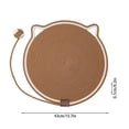 thumbnail image 3 of Tapis à Griffer Multifonction pour Meubles de Chat et Lit pour Animal de Compagnie Intégré Confortable et Lavable pour l'Intérieur, 3 of 7