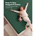 thumbnail image 3 of Utopia Bedding Queen Fitted Sheet Only, Ultra-Soft Microfiber, Deep Pocket, Fits Mattresses Up to 16 Inches - Emerald, 3 of 6