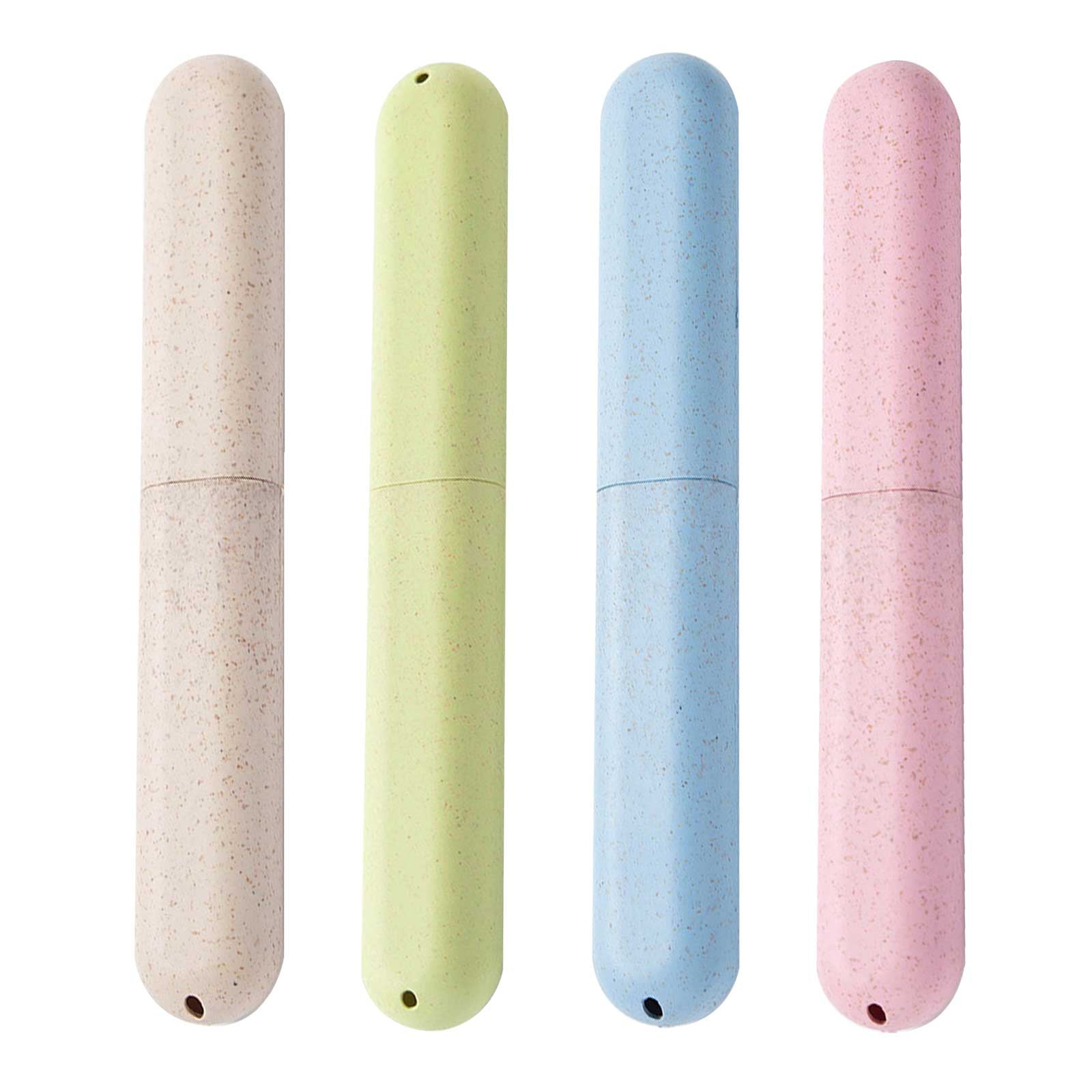 4pcs Toothbrush Box Toothbrush Holder Portable PP Material for Home  Traveling Hotel Outdoor - Walmart.com