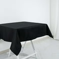 thumbnail image 5 of Efavormart 54"x54" Square Chambury Casa 100% Cotton Linen Tablecloth For Wedding Party Home Decor - Black, 5 of 10