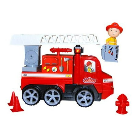Caillou - Fire Truck - red