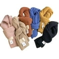 thumbnail image 5 of Esaierr Kids Girls Boys Warm Knit Scarf for Toddler Winter Scarf Solid Colour Scarf, 5 of 5