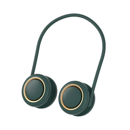 

ZS-Y3 Mini USB Portable Neck Fan Ultra Quiet Wind Portable Fan Pocket Air Cooler Air Conditioner Dark Green
