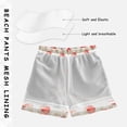 thumbnail image 3 of FORMRS Boys Swim Trunks Quick Dry Mesh Lining Beach Boardshorts, Sizes XS-XL, Apple Plaid Pattern, 3 of 7
