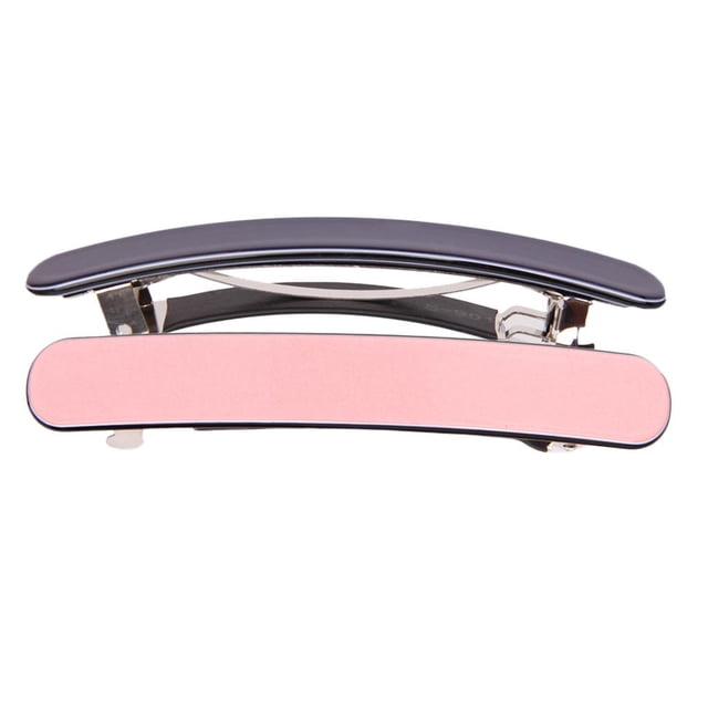 Pinzas de cabello de acrílico Yuyangstore Pasador de primavera para mujer Paquete de 2