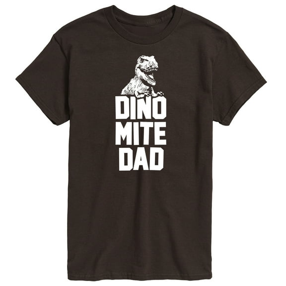 Instant Message - Dinomite Dad - Men's Short Sleeve Graphic T-Shirt