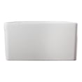 thumbnail image 2 of Pemberly Row Decorative Lip Apron Single Bowl Fireclay Farmhouse Kitchen Sink, 2 of 10