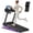 Black-16% Incline, variant on SONITU 18% Incline Folding Treadmill for Home, 3.0HP Quiet Motor, 350 lbs Capacity, 7 Layer Cushioning, 3 LED Displays with Handrails