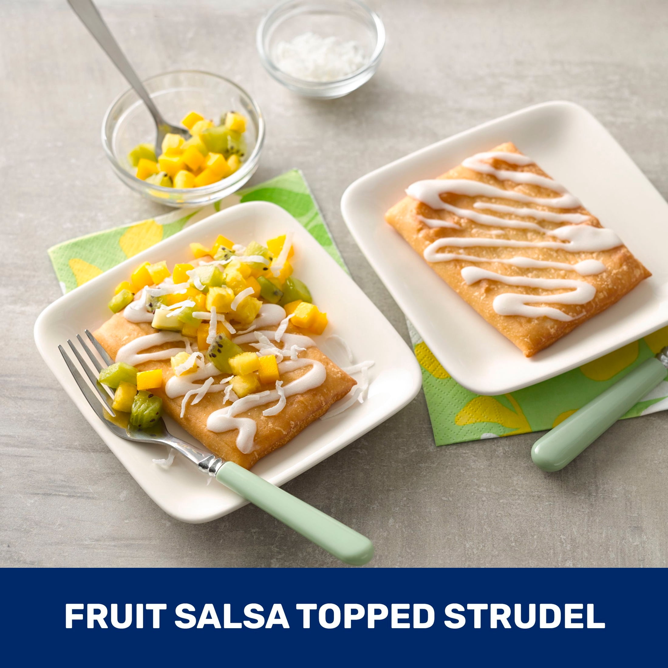 Pillsbury Frozen Toaster Strudel Pastries, Cream Cheese and Strawberry, 6 Count, 11.7 oz