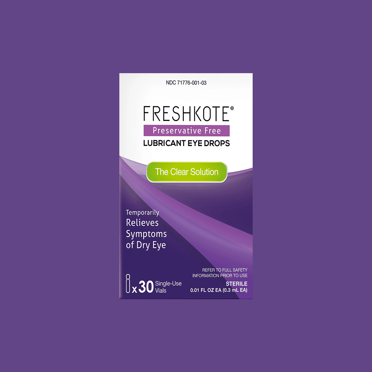 FreshKote Preservative Free Lubricant Eye Drops, Oz (Pack, 59 OFF
