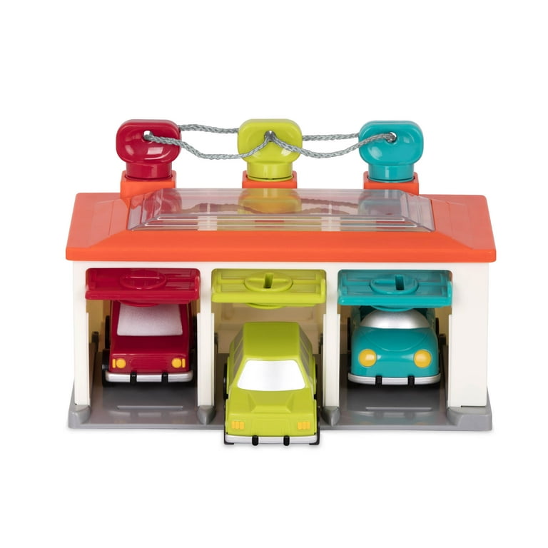 Battat 3-Car Garage Playset with Working Locks photo 1