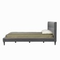 thumbnail image 2 of Atlin Designs Upholstered King Platform Bed in Gray, 2 of 3