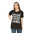 thumbnail image 5 of Prayer Over Panic Unisex Shirt | Religious Shirt for Prayers, 5 of 12