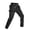 Black -BE54, variant on Mens Cargo Work Pants Ripstop Tactical Pants for Construction Electrician Multi-Pocket Hiking Outdoor Gray S