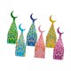 thumbnail image 4 of 6 piezas Eid Ramadán caja de dulces ligero Ramadán bolsas de regalo caja de embalaje de regalos Multicolor, 4 of 9