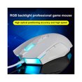 thumbnail image 2 of AJAZZ AJ52 Wired Mouse 7 RGB Backlight DPI Adjustable Professional E-sport Gaming USB Mouse for Computer - Black 2, 2 of 5