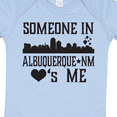 thumbnail image 4 of Inktastic Albuquerque New Mexico Someone Loves Me Skyline Boys or Girls Baby Bodysuit, 4 of 5