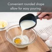 Mainstays 8-Piece Measuring Cup and Spoon Set - Durable, Space Saving Kitchen Essential, Black