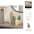 thumbnail image 5 of Decorative Statue and Ornament for Shelf Decor - Abstract Stone Sculpture for Home, Bathroom, Office, and Living Room - Modern Coffee Table Decor That Elevates Your Art - 13" Black, Brown, Tan, 5 of 11