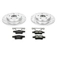thumbnail image 3 of PowerStop Rear Z23 Evolution Sport Carbon-Fiber Ceramic Brake Pad and Drilled & Slotted Rotor Kit Fits: VOLVO Select Models K5309, 3 of 10
