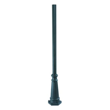 Acclaim Lighting Surface Mount Posts 6 ft. Outdoor Fluted Light Post
