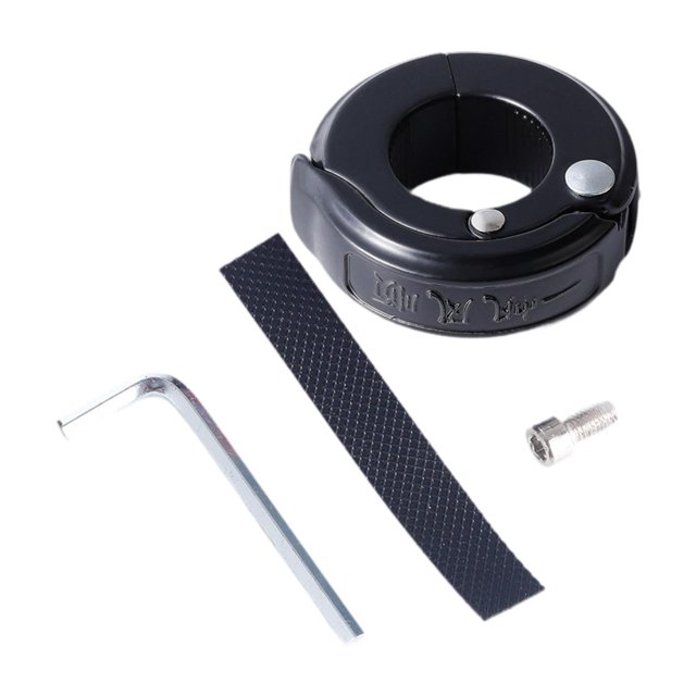 Gancho Colgador Universal para Bicicleta Eléctrica Zulema Negro 20mm - 24mm