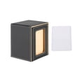 thumbnail image 4 of Colaxi Card Deck Box Card Deck Storage Box, Transparent Window Album Card Holder Case Card Cards Case TCG Cards Protector Decks Case black khaki, 4 of 8